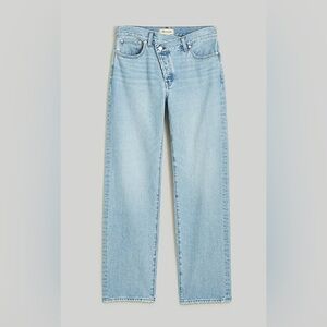 NWT Madewell low-slung straight jeans